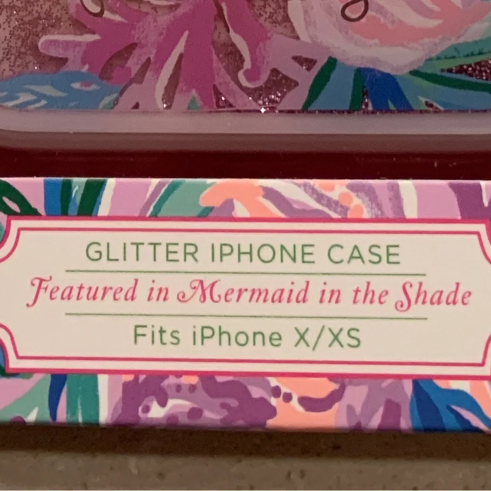 Lilly Pulitzer iPhone X/XS Glitter Mermaid Case